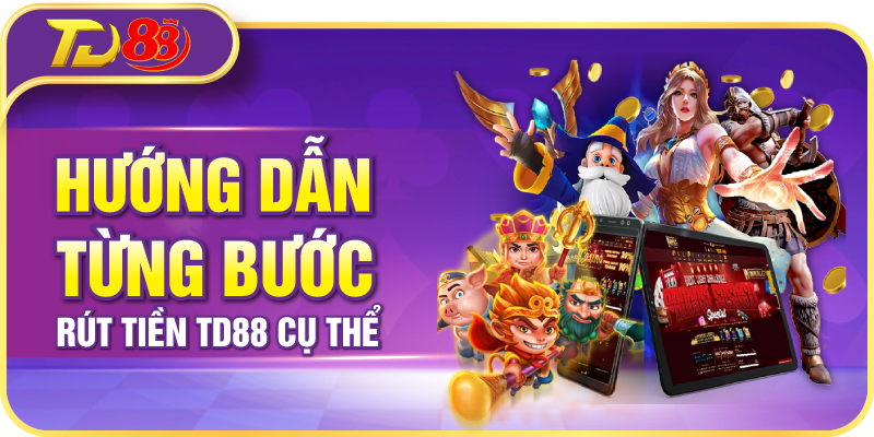 Hướng dẫn từng bước Rút tiền TD88 cụ thể